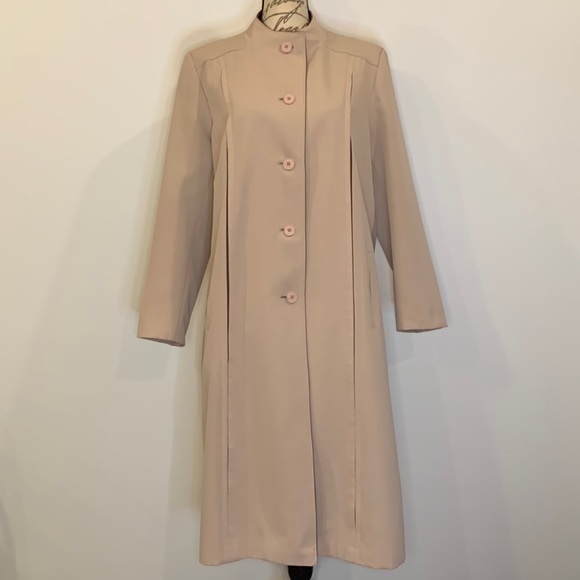 Vintage Forecaster International Boston long button front coat see measurements - Picture 1 of 12